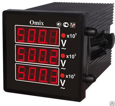 Вольтметр Omix P44-VX-3-0. 5,  P77-VX-3-0. 5,  P99-VX-3-0. 5